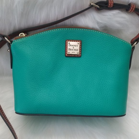 Dooney & Bourke Handbags - HOST PICK 3/28 NWOT - Dooney & Bourke Pebble Grain Suki Crossbody - Spearmint